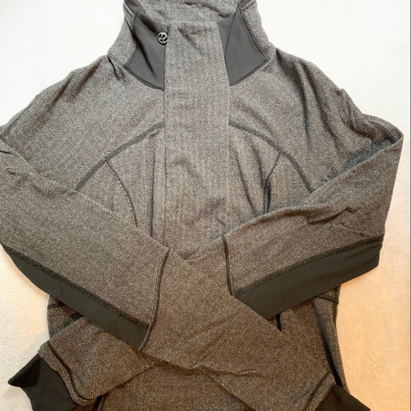 lululemon athletica Tops - Lululemon Asymmetrical Quarter Zip